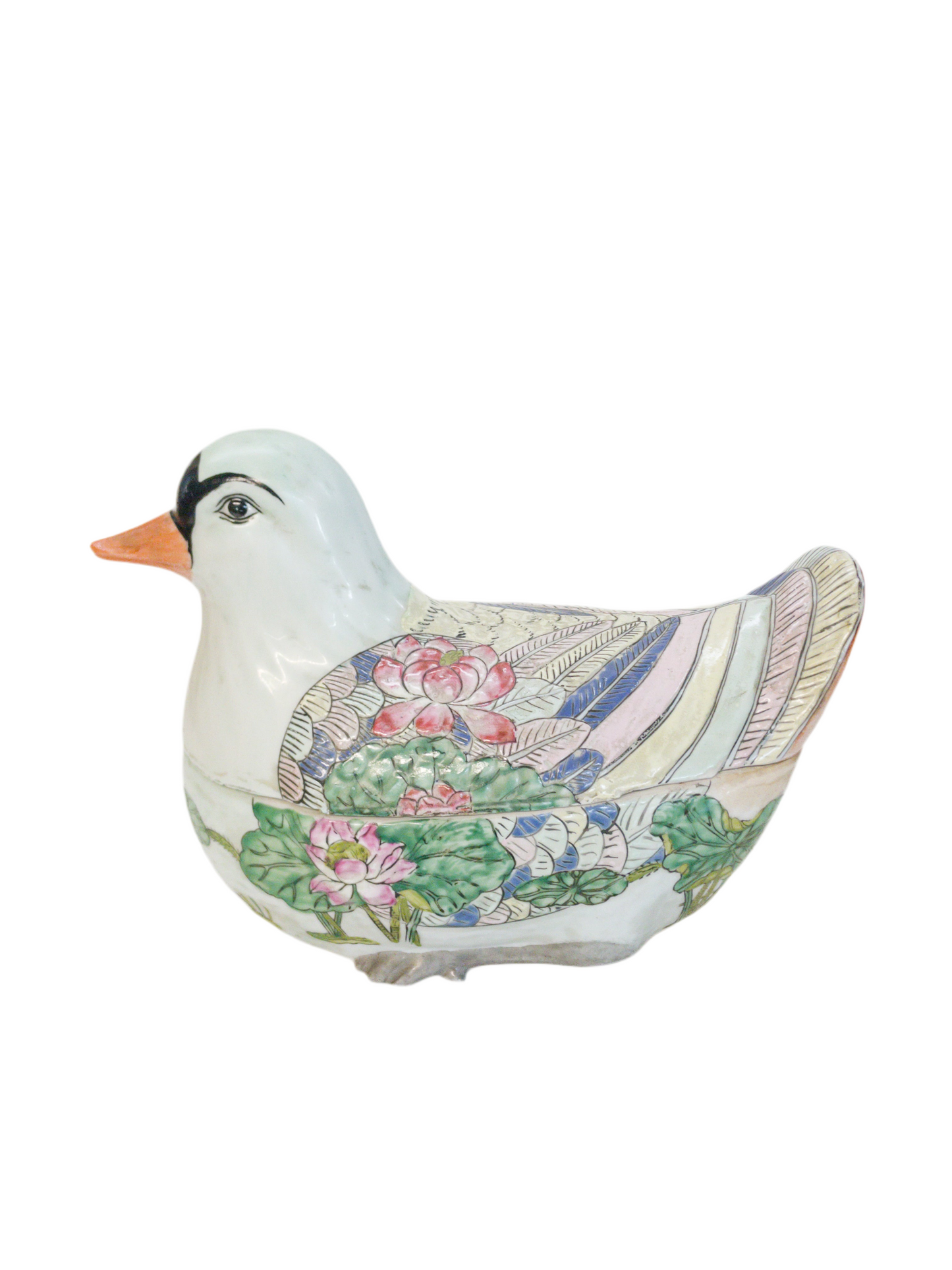 Chinoiserie Duck Tureen
