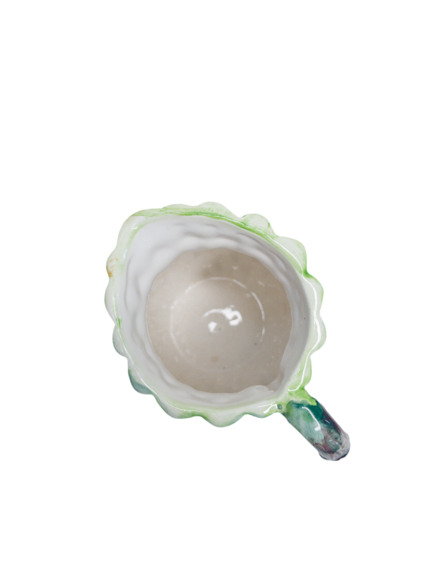 Majolica Pineapple Mini Pitcher