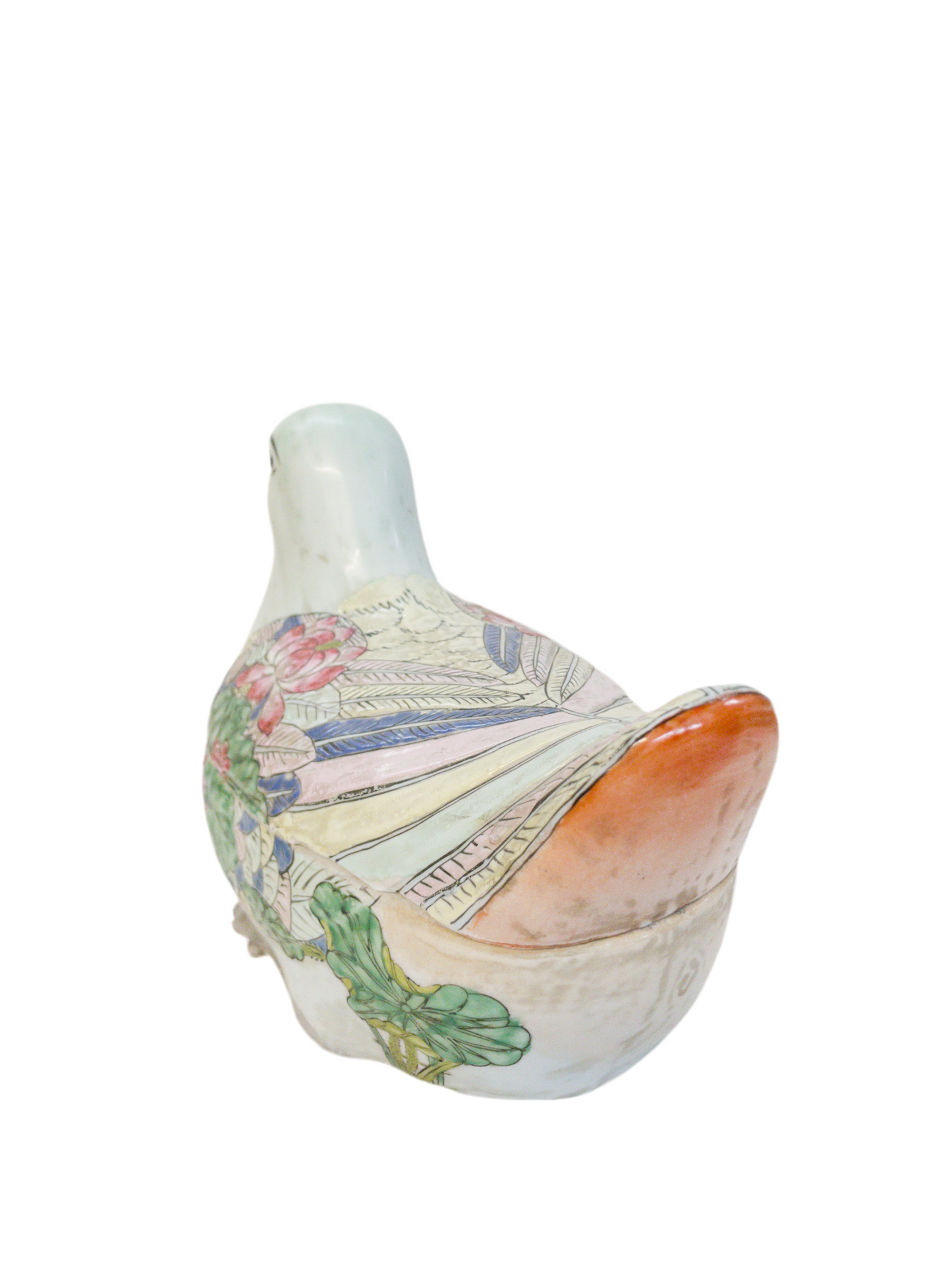 Chinoiserie Duck Tureen