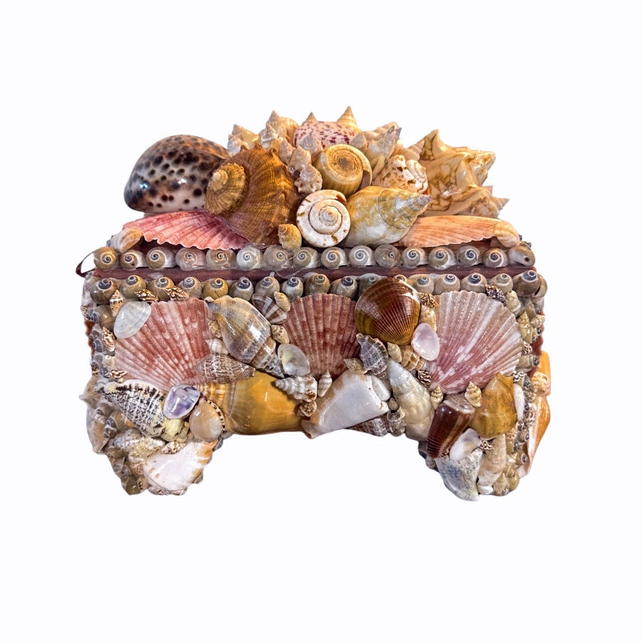 Seashell Encrusted Box