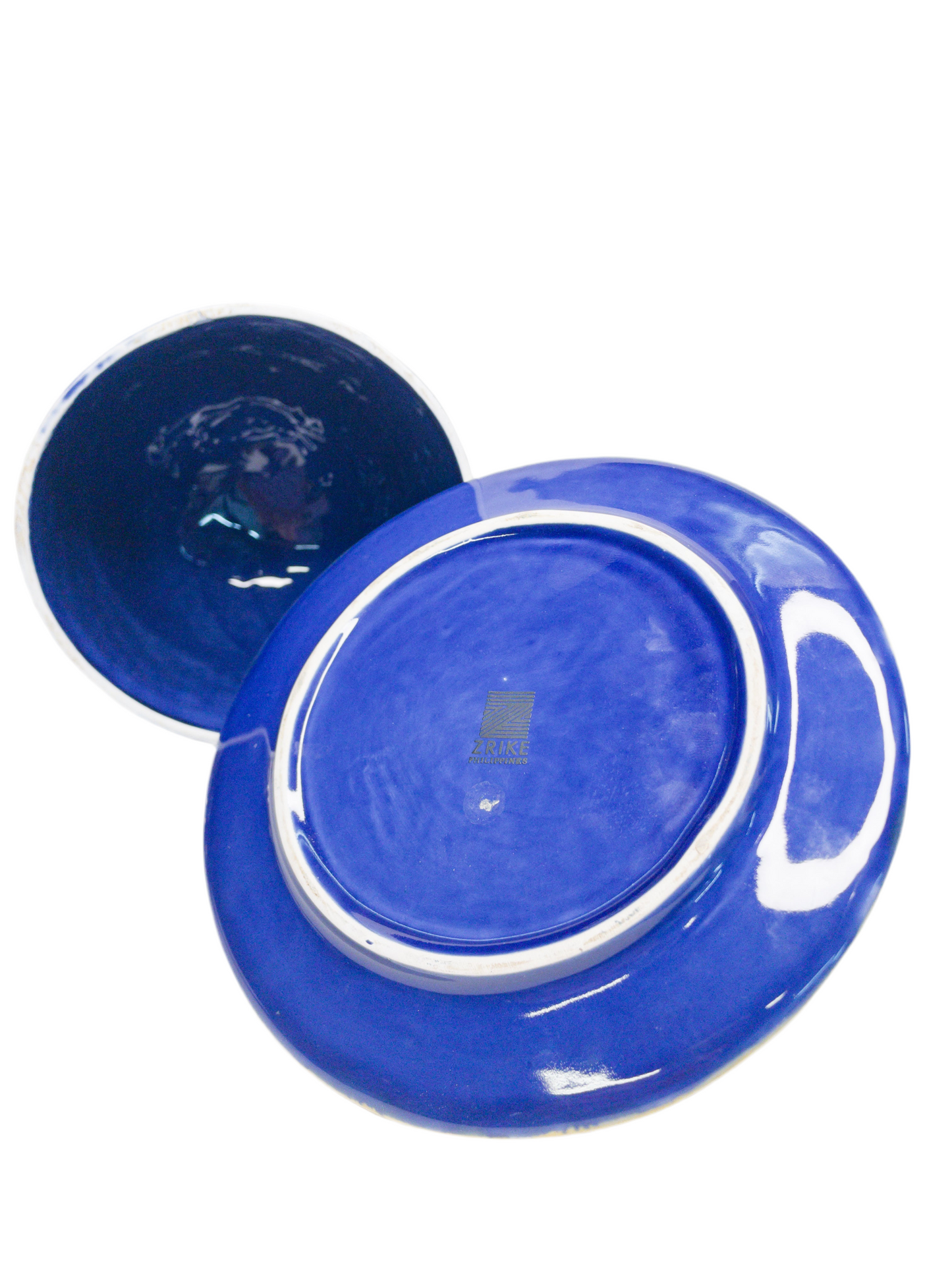 Majolica Cheese Keeper