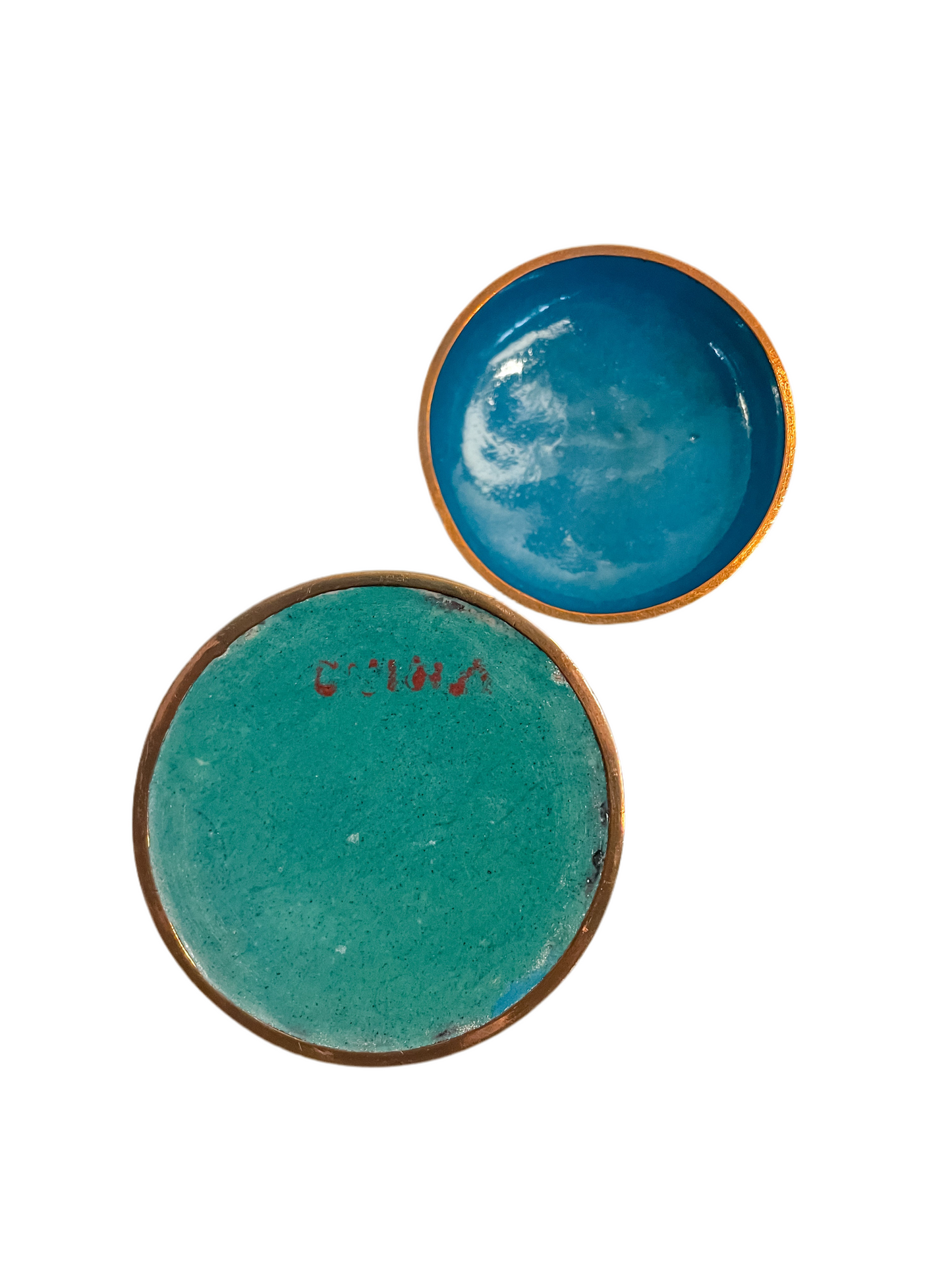 Chinese Cloisonné Tea Caddy