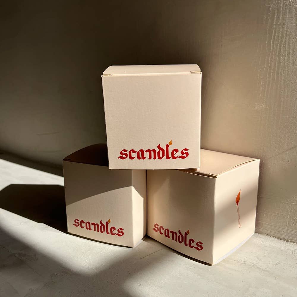 Large Lemon Candle: Lemon / Citrus Peel