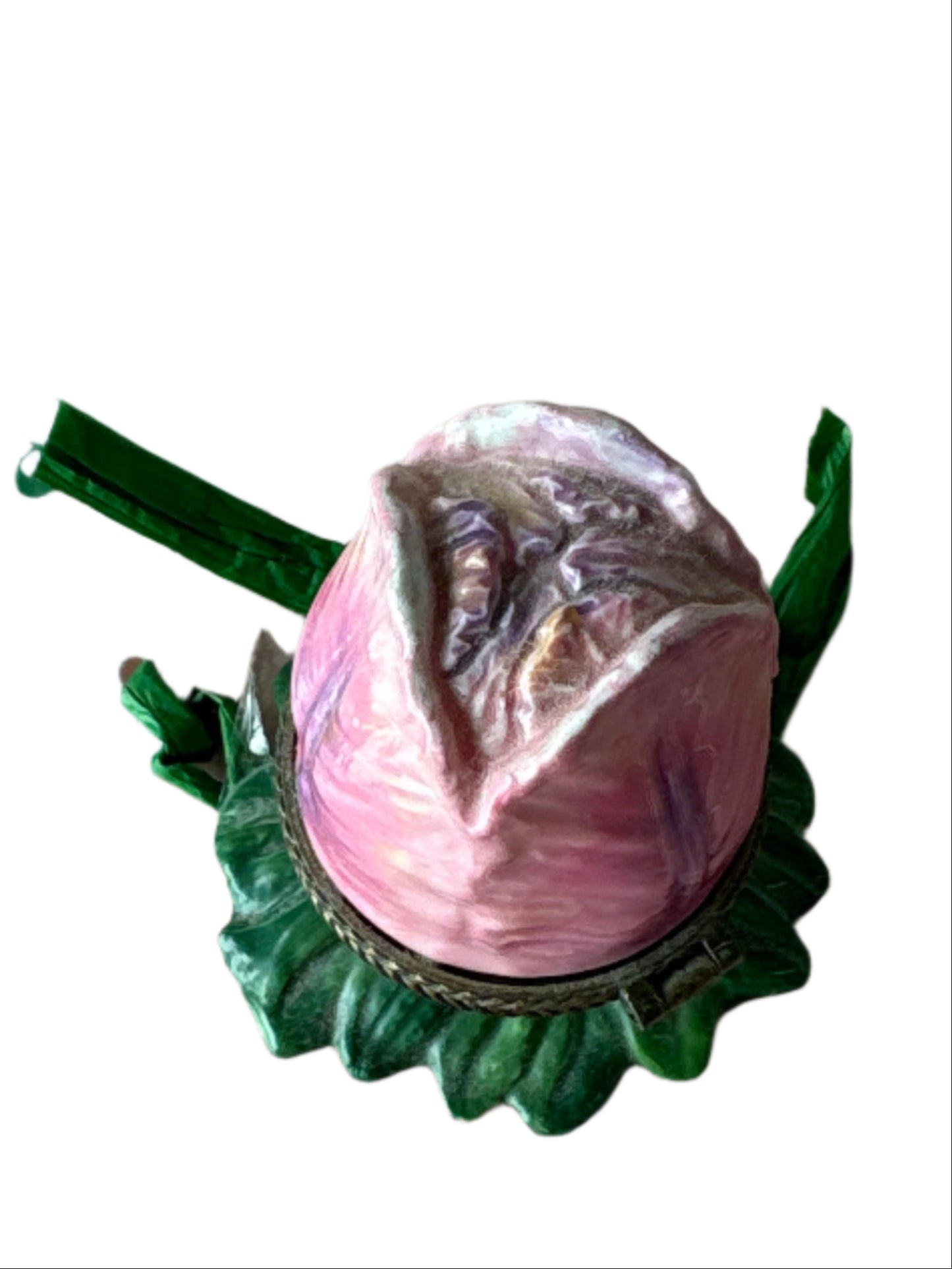 Vintage Winterthur Rose Limoges Style Box