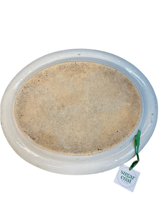 Antique Rose Canton Medallion Platter