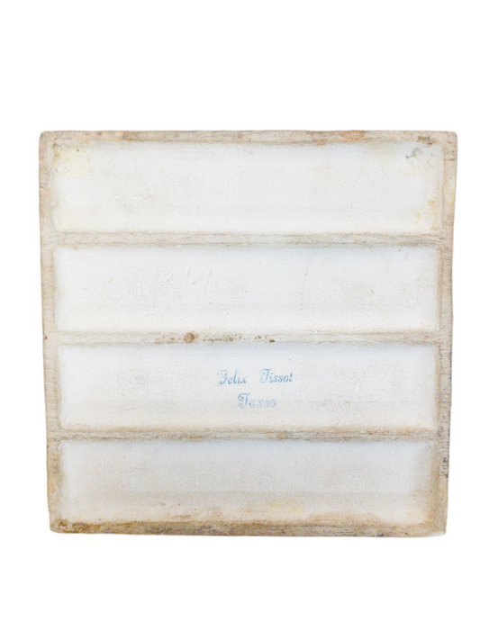 Felix Tissot Taxco Mexican Folk Art Pottery Tile