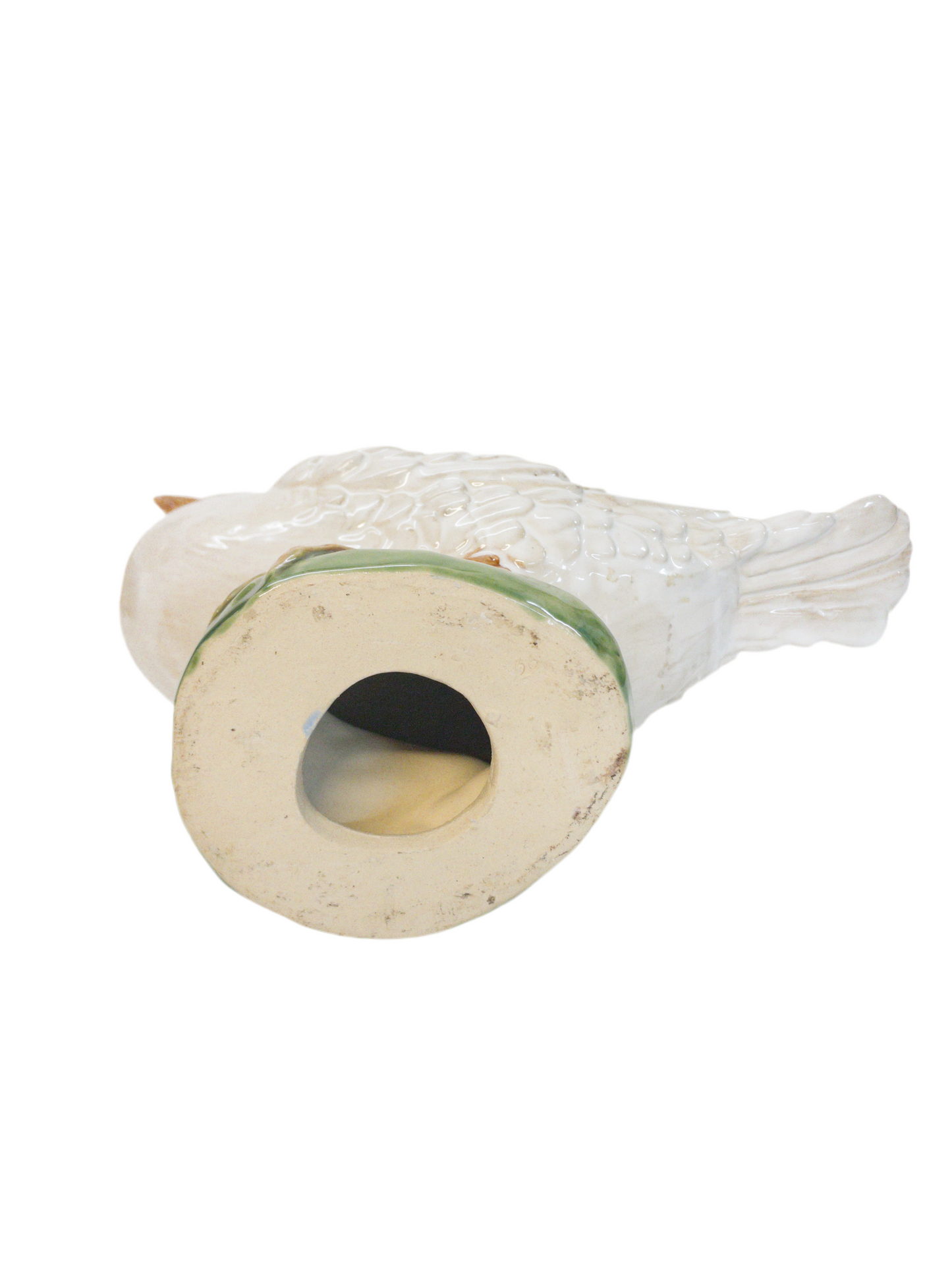 White Ceramic Dove Figurine