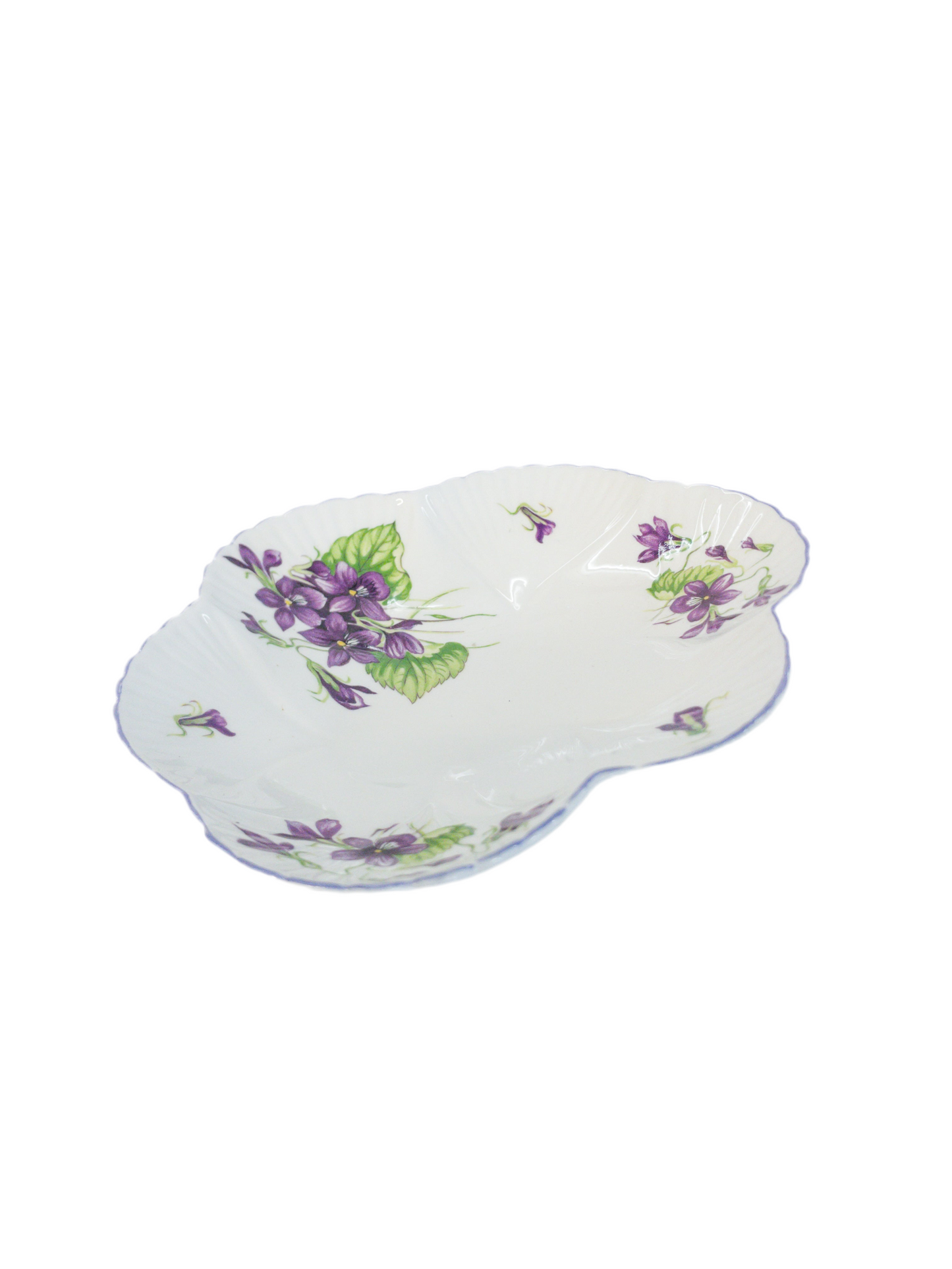 Shelly of England Violets Dish
