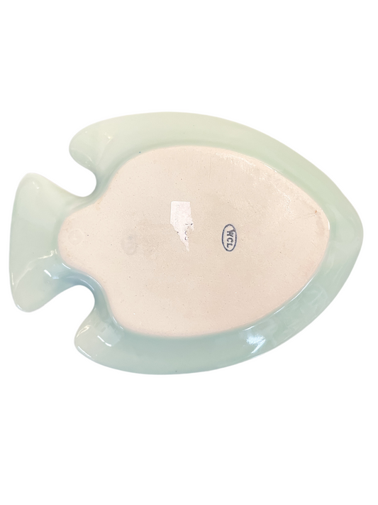 Vintage WCL Celadon Fish Plates