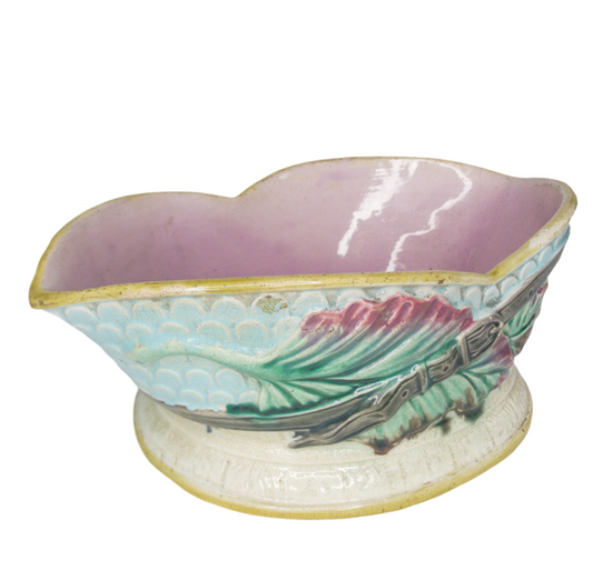 Vintage Wardle Majolica Bowl