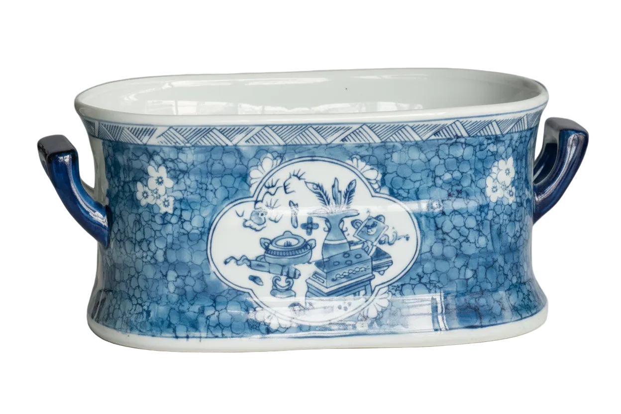 Chinoiserie Foot Bath Planter