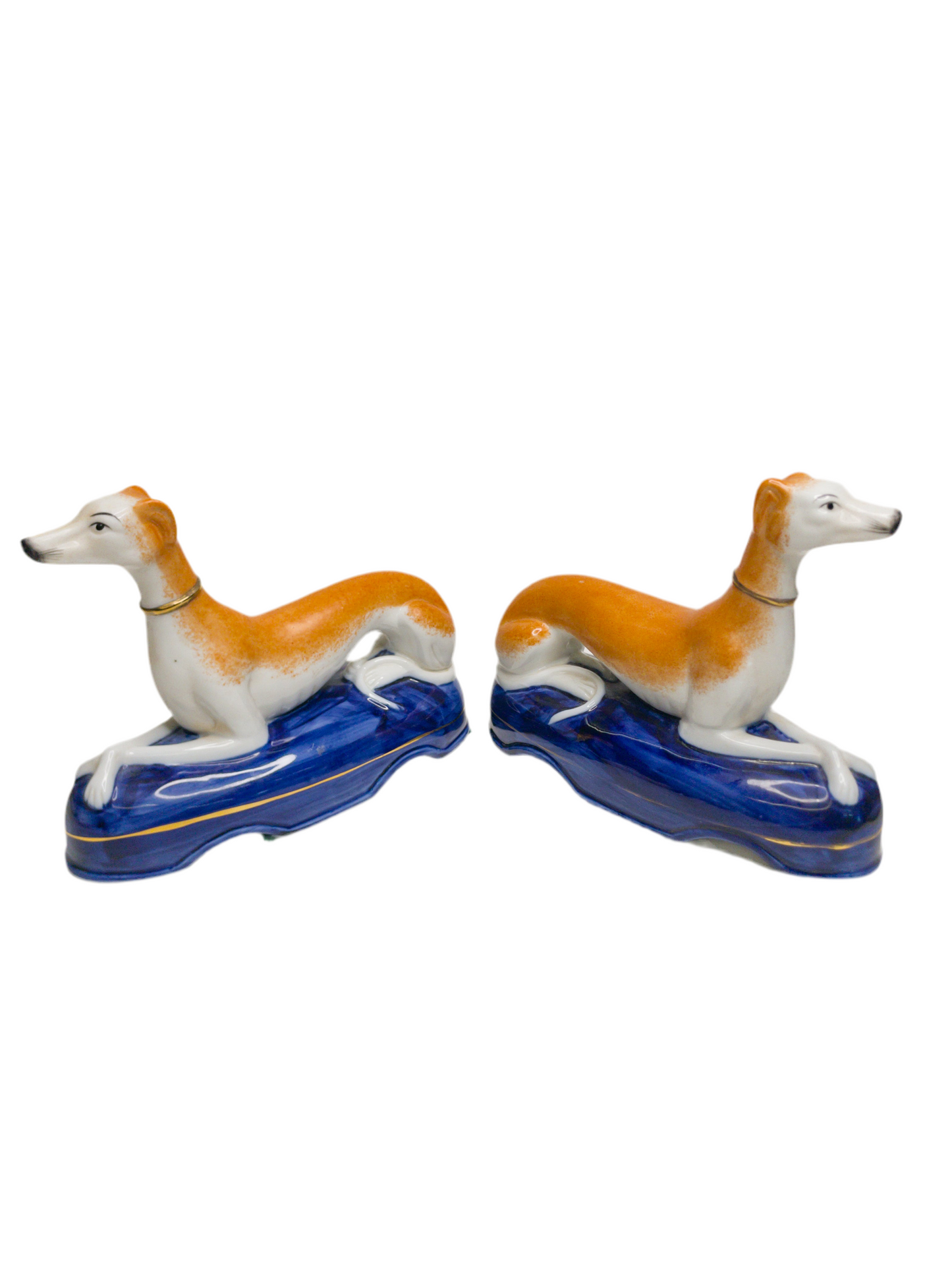 Staffordshire Style Greyhound Pair
