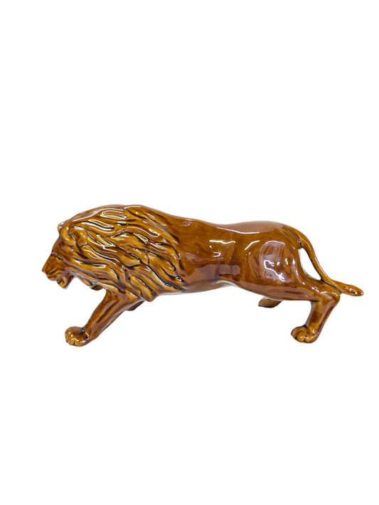 Mid-century Ceramic Lion
