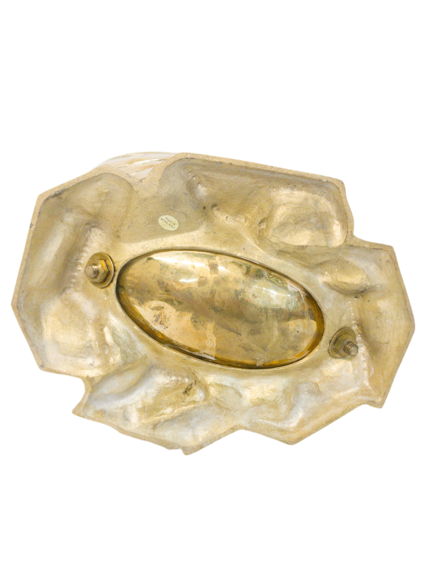 Brass Nautilus Planter