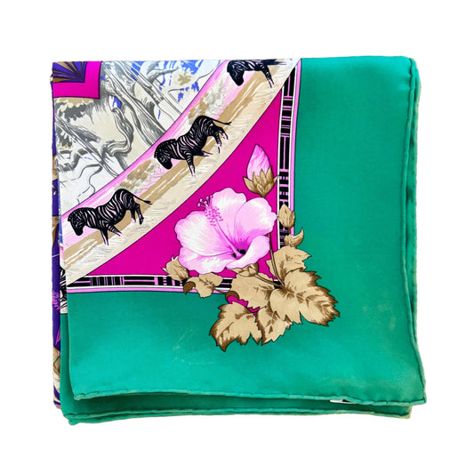 Vintage Hermes "Tropiques" Scarf