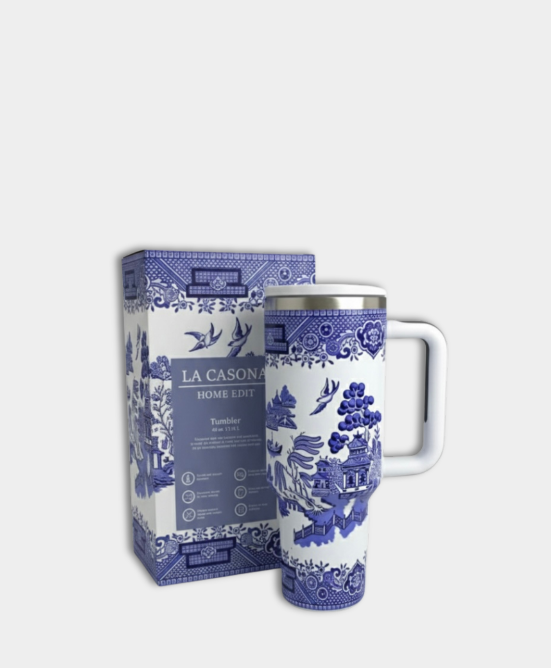 Blue Willow Tumbler