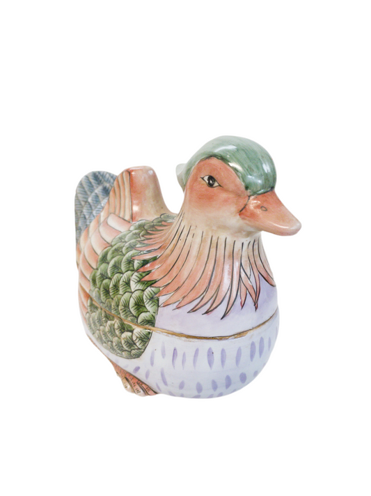 Chinoiserie Duck Tureen