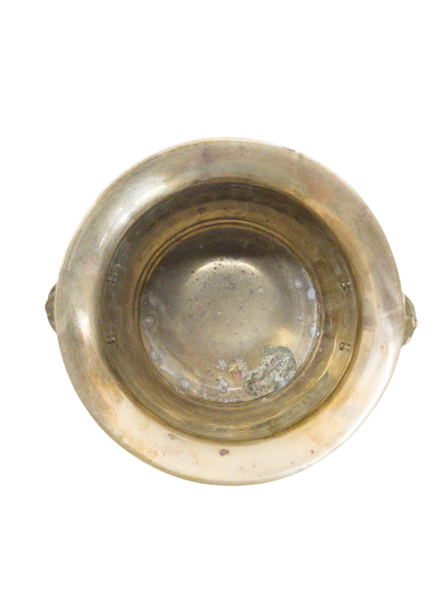 Vintage Brass Cachepot