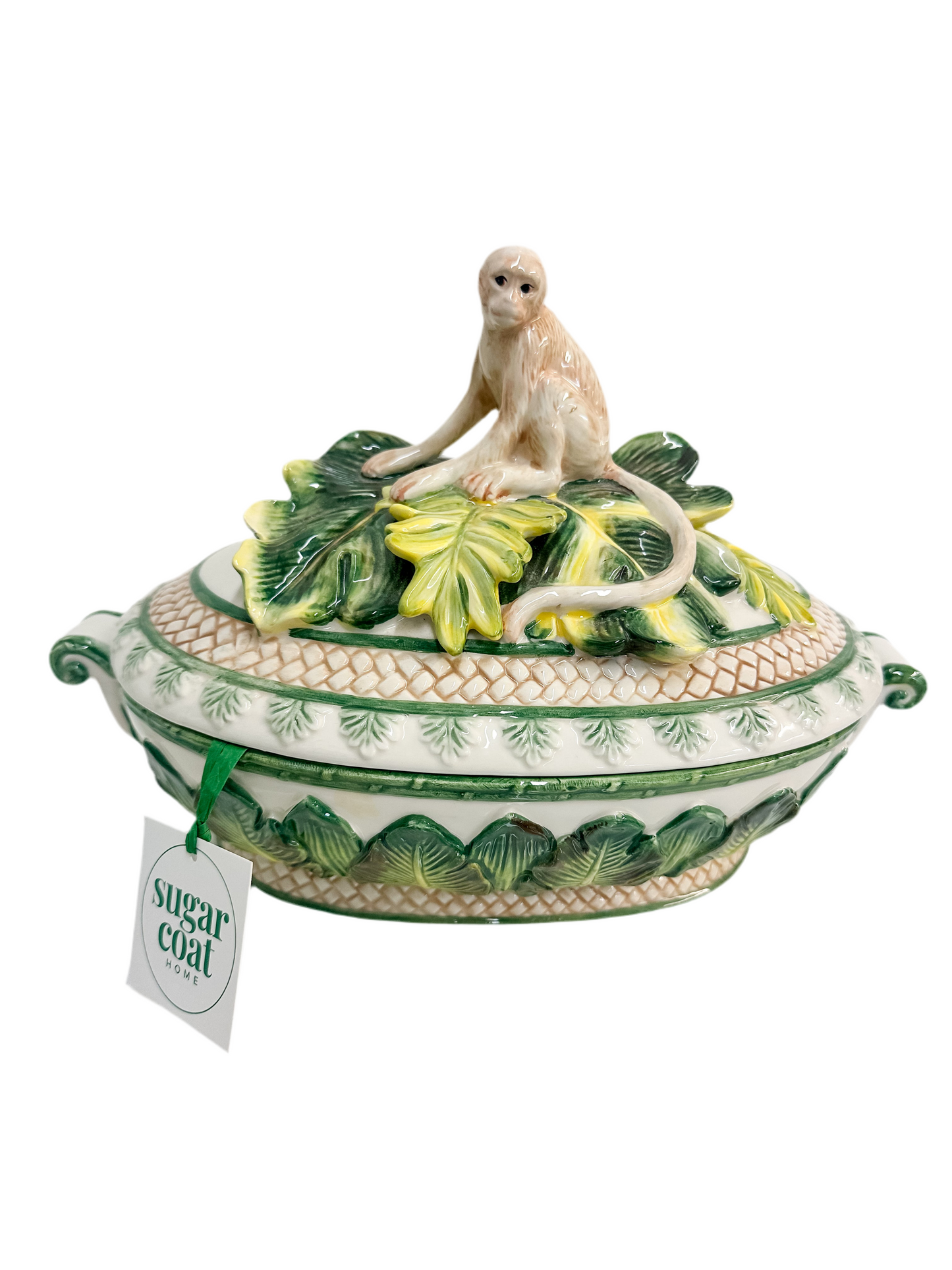 Vintage Fitz & Floyd Cape Town Monkey Tureen