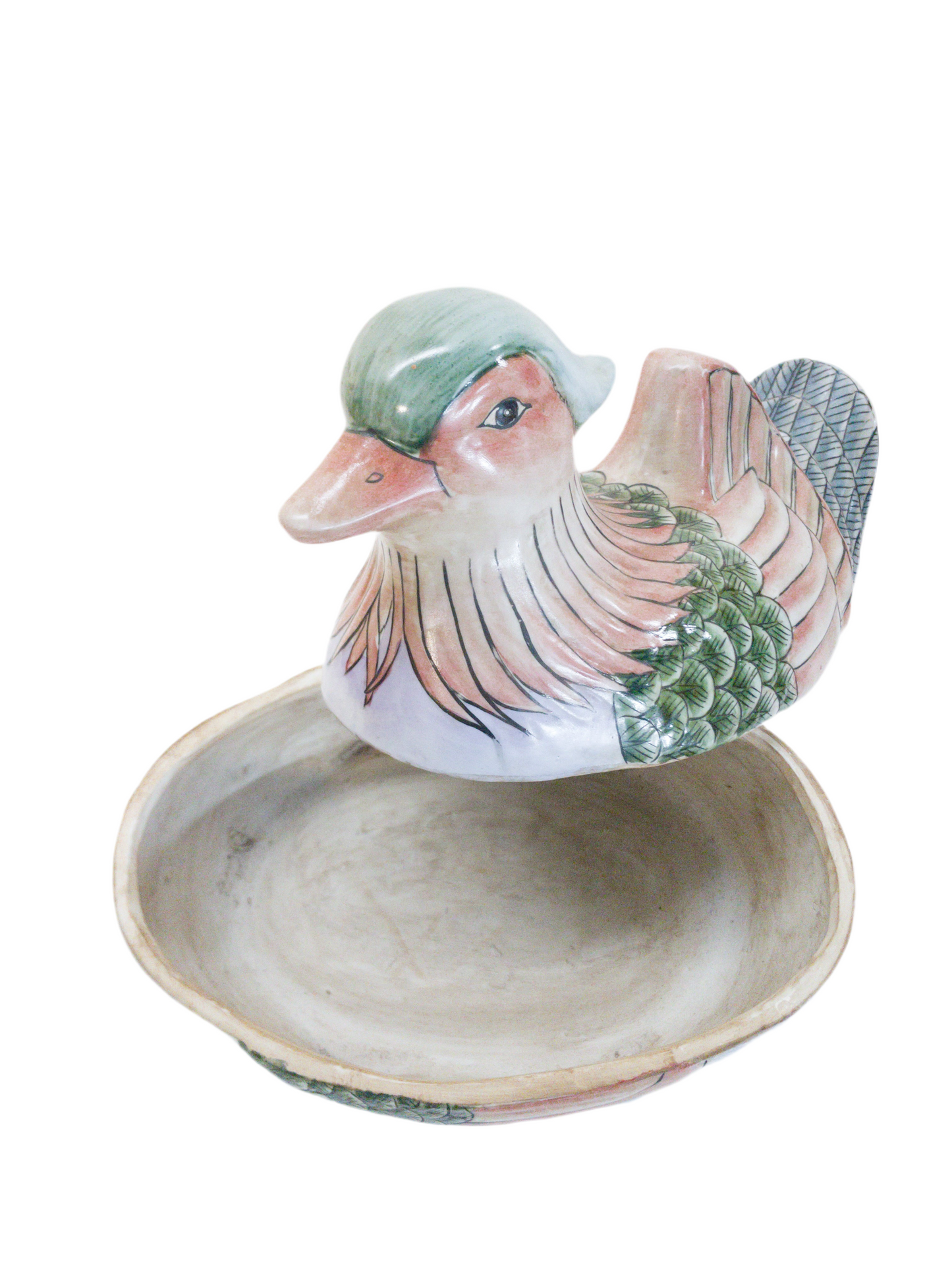 Chinoiserie Duck Tureen