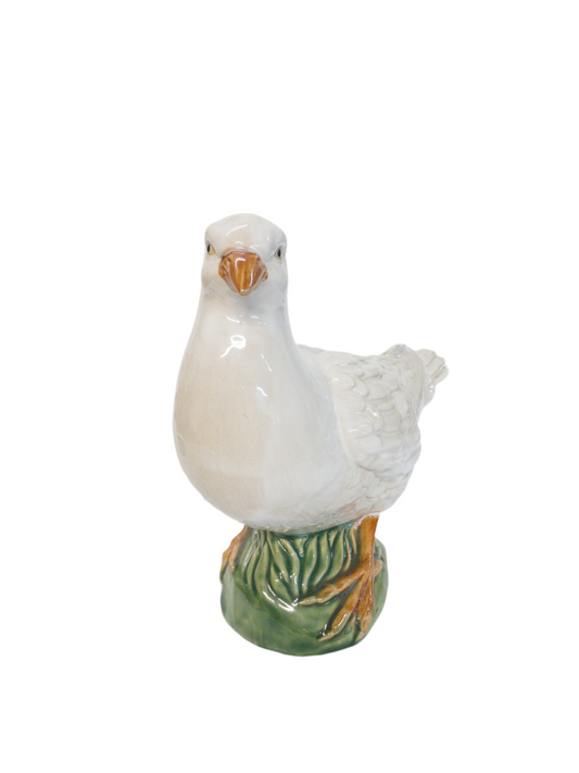 White Ceramic Dove Figurine