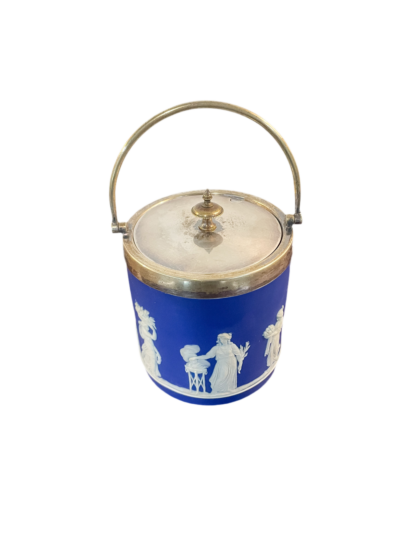 Wedgwood Jasperware Biscuit Barrel