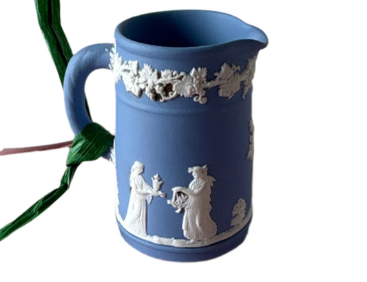 Wedgwood Jasperware Blue Mini Pitcher
