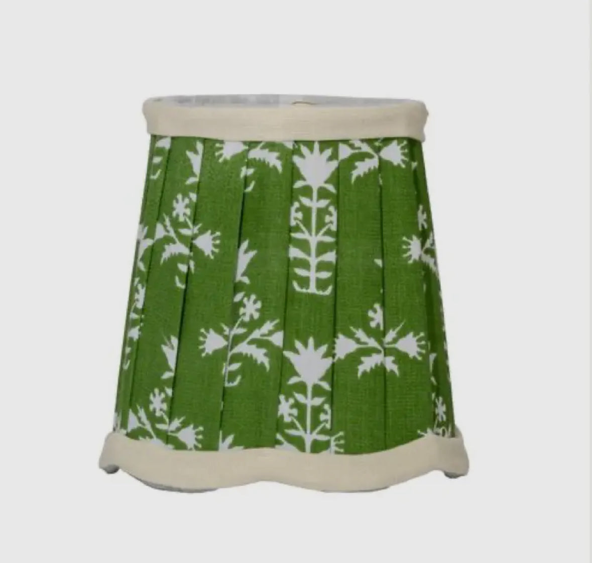 Green Mini Chandelier Shade