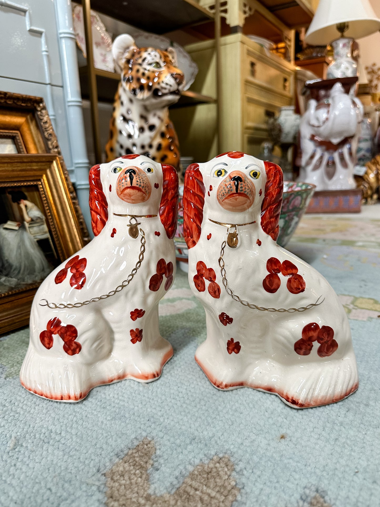 Arthur Wood Staffordshire Dog Pair 9”