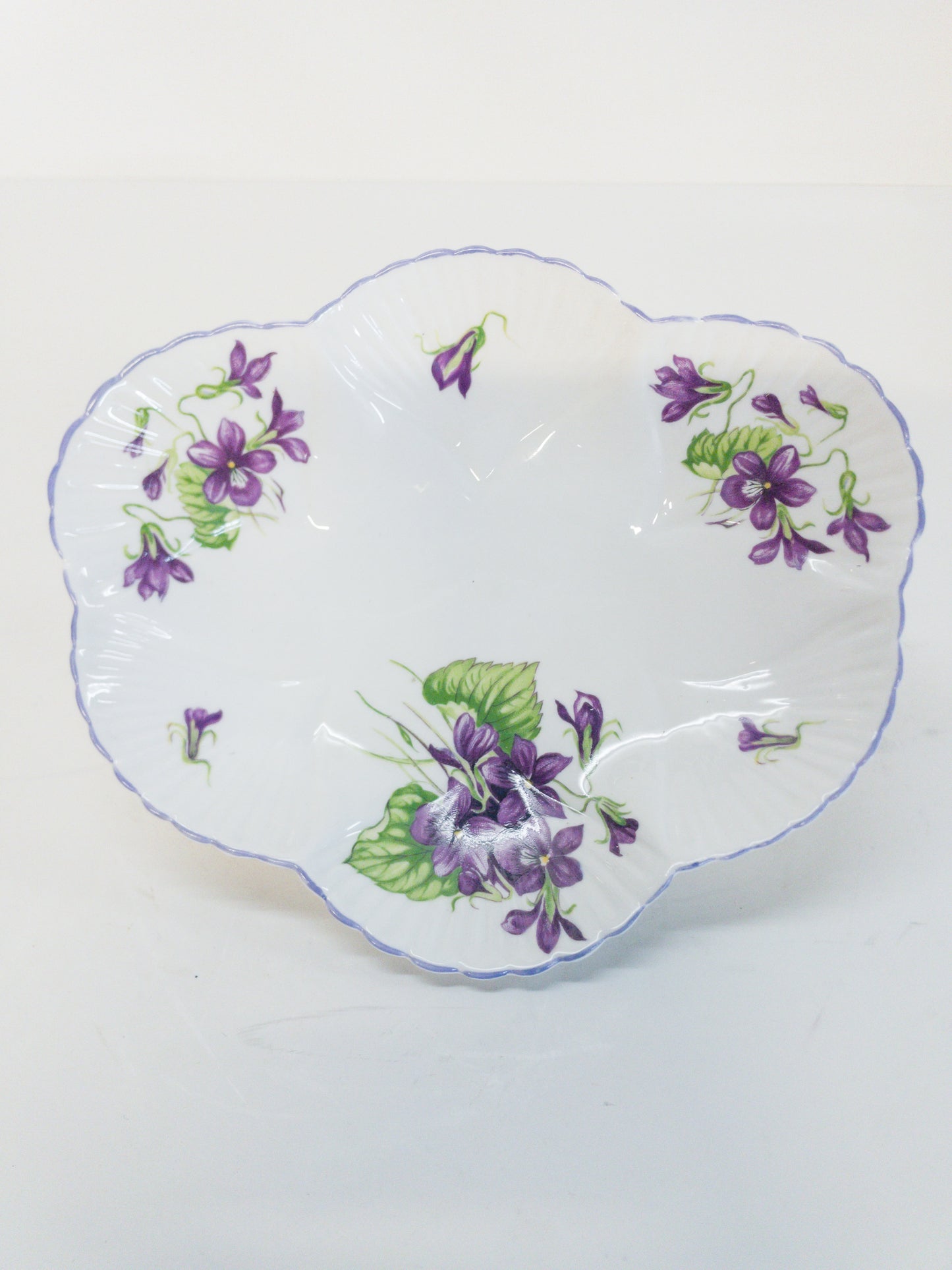 Shelly of England Violets Dish