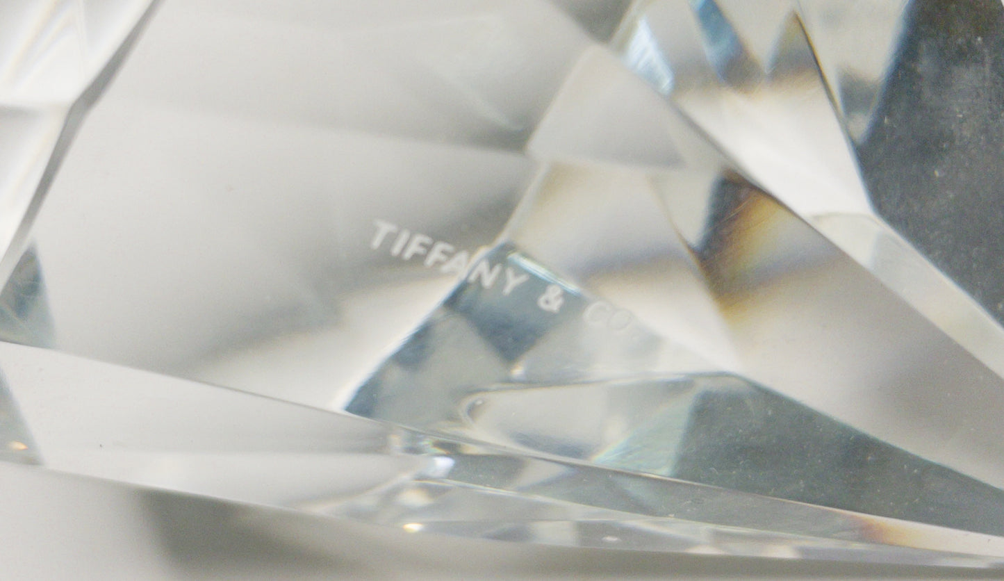 Tiffany & Co. Crystal Paperweight