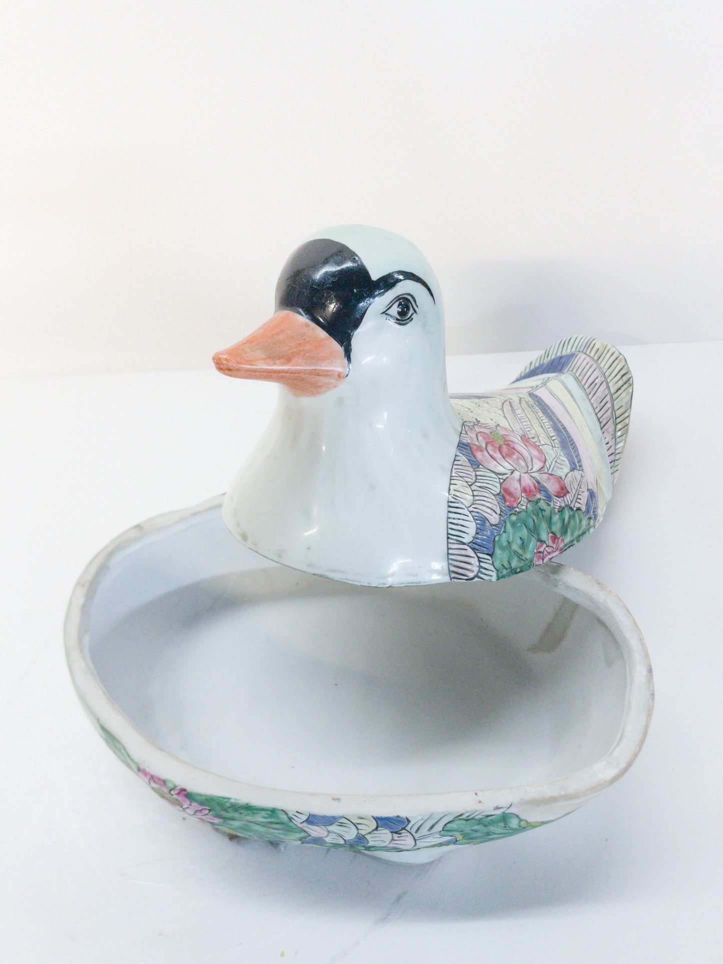 Chinoiserie Duck Tureen