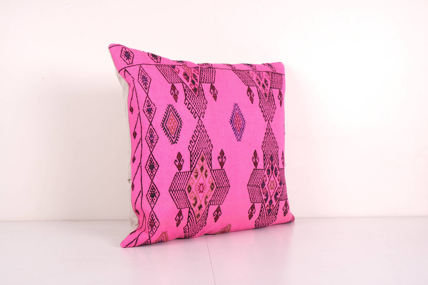 Pink Kilim Rug Pillow