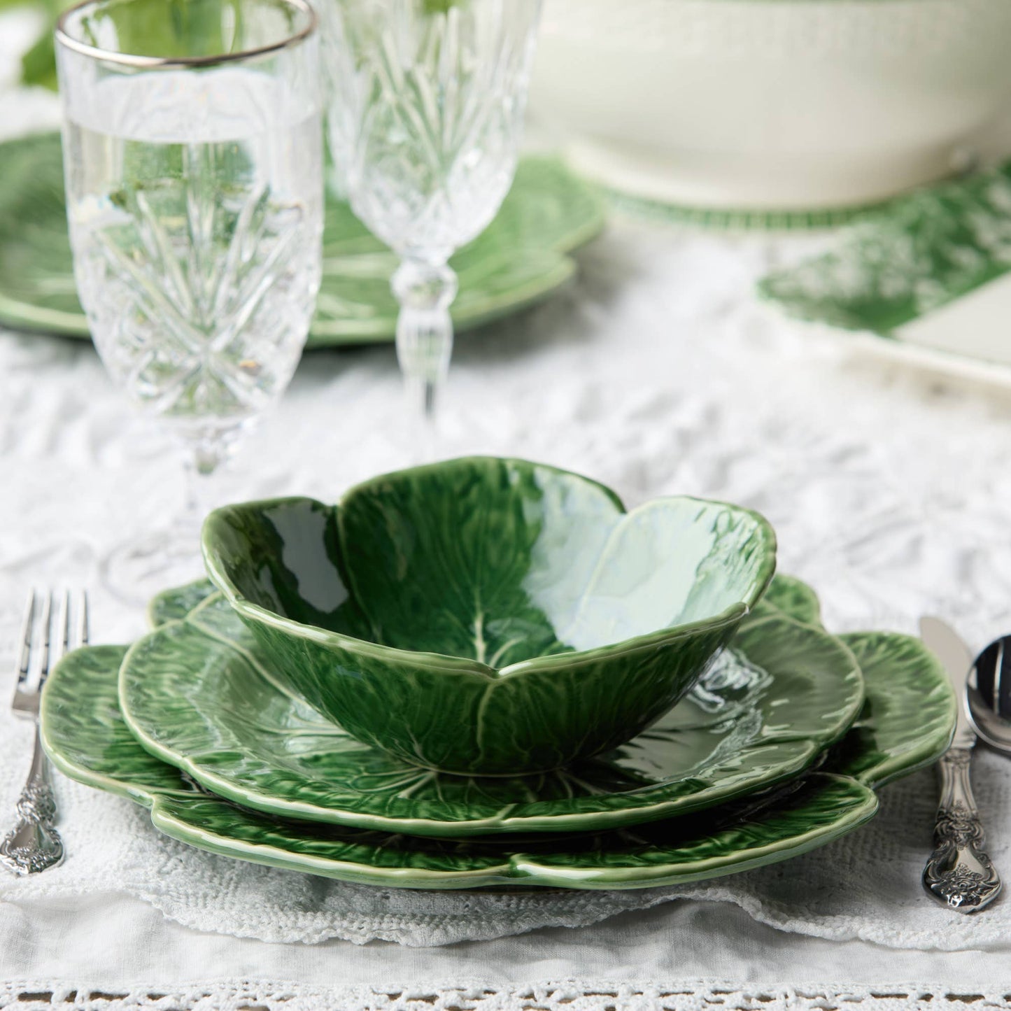 Le Jardin Cabbage Dinner Plate