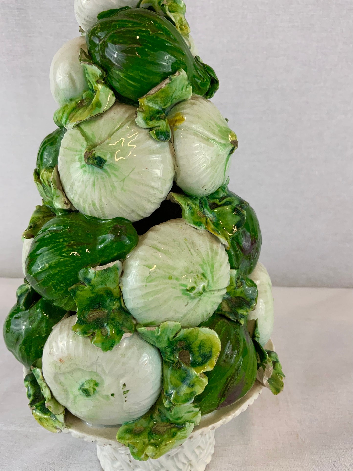 Vintage Italian Onion and Artichoke Topiary