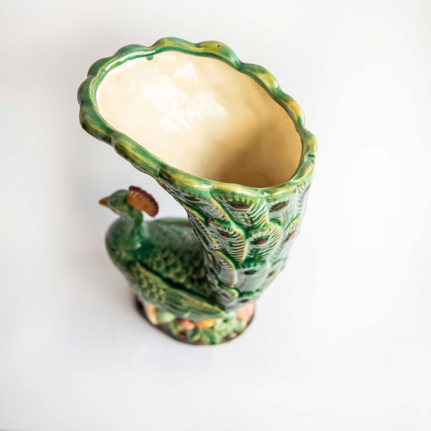 Peacock Vase