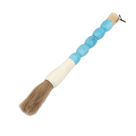 Turquoise Jade Drum Calligraphy Brush