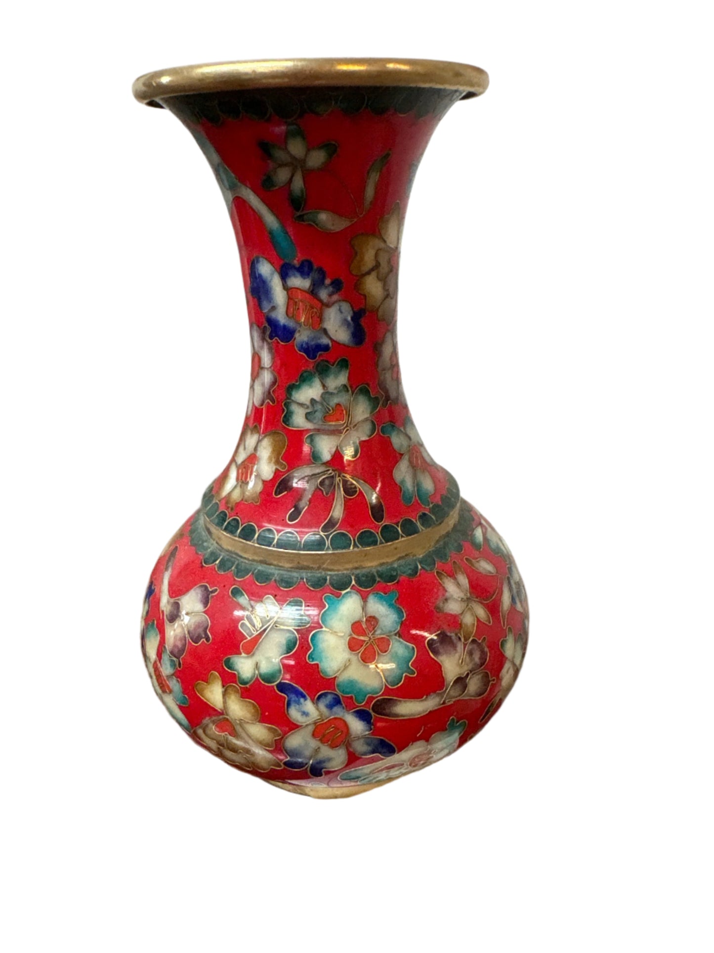 Antique Chinese Cloisonné Vase