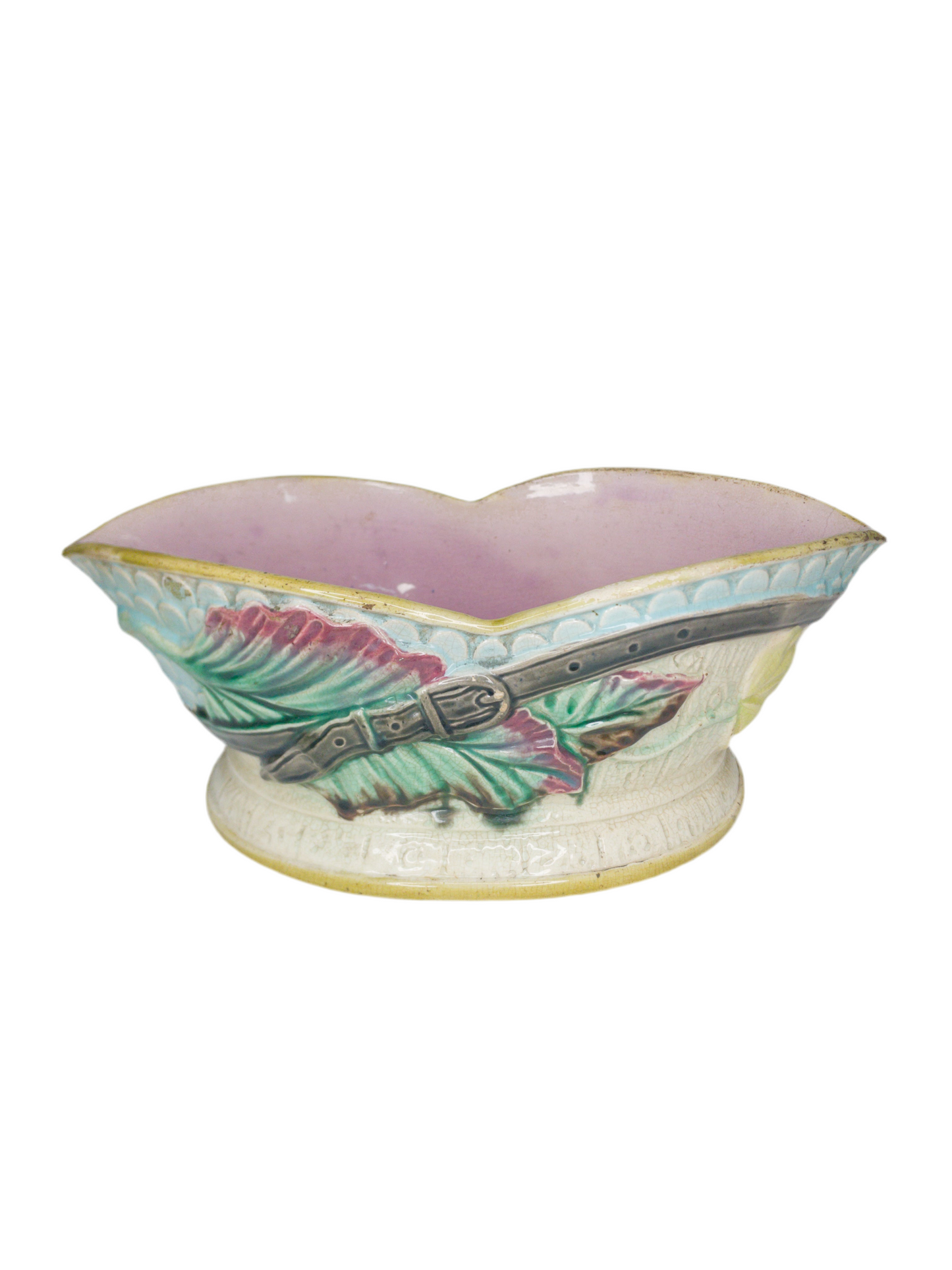 Vintage Wardle Majolica Bowl