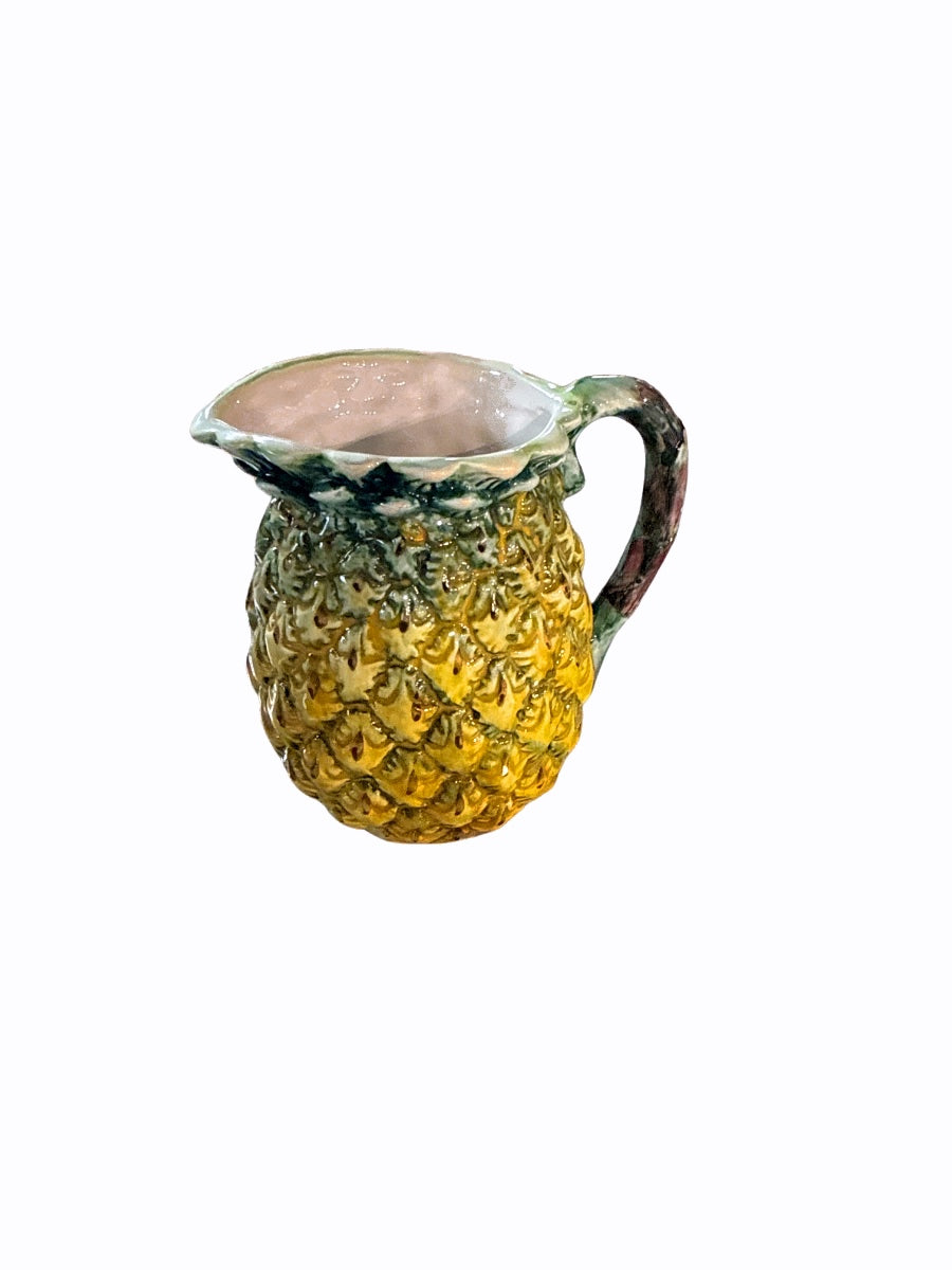 Pinheiro majolica pitcher from Portugal