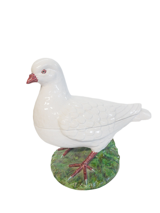 Portuguese Lidded Dove Tureen