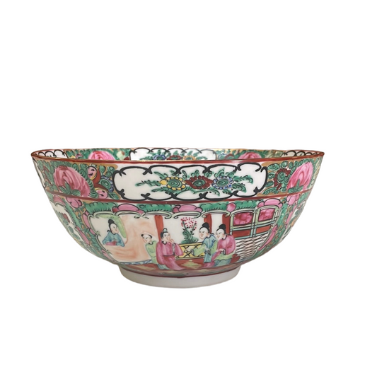 Famille Rose Medallion Bowl