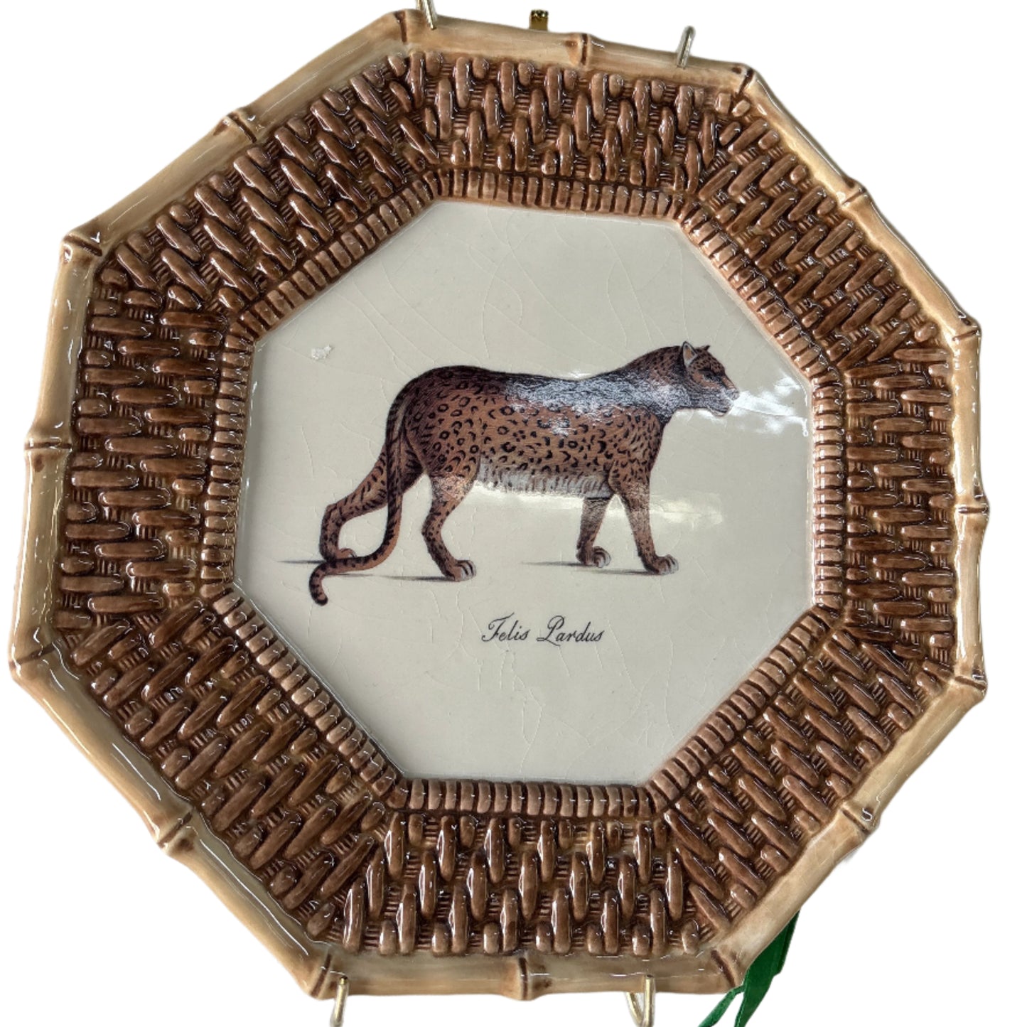 Vintage Raymond Waites Leopard Plate