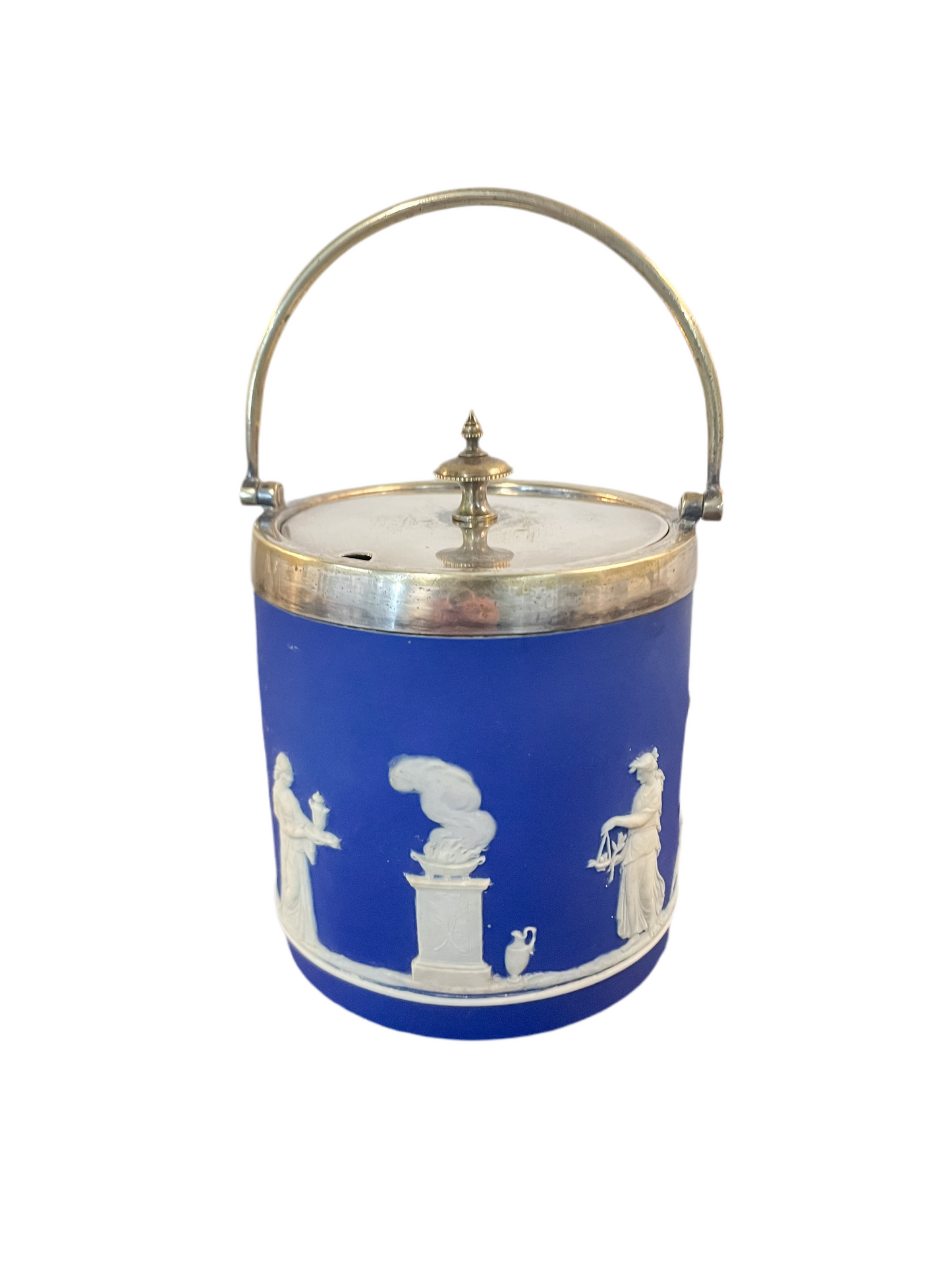 Wedgwood Jasperware Biscuit Barrel