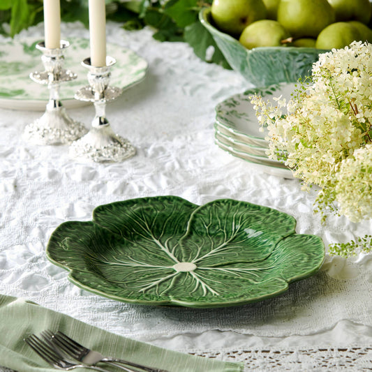 Le Jardin Cabbage Round Platter
