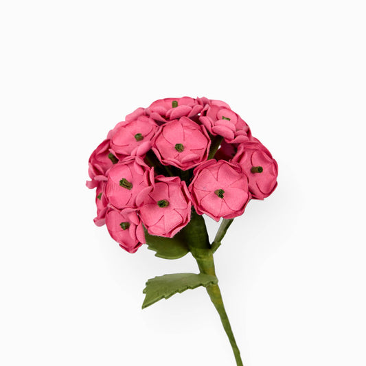 Handmade Paper Pink Hydrangea