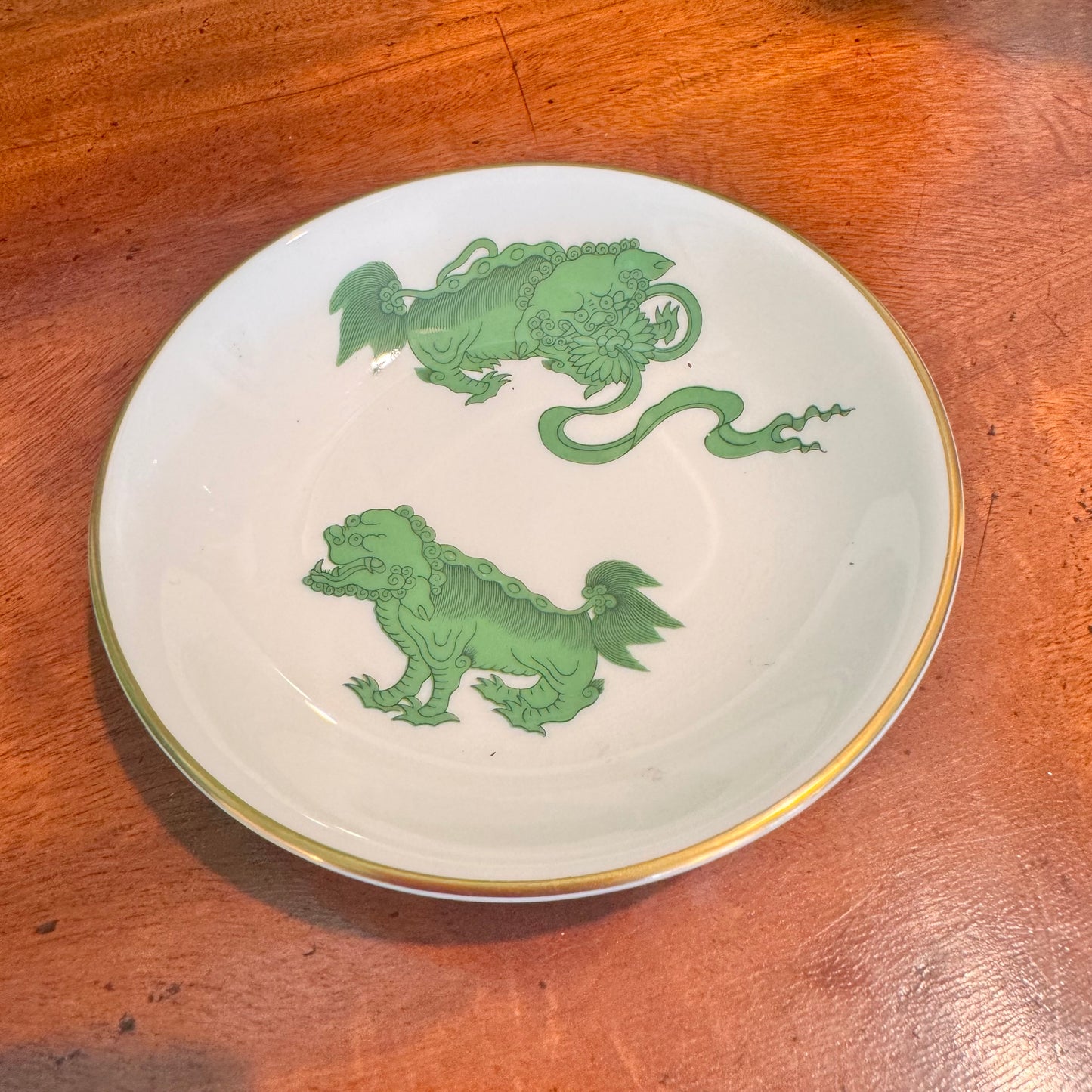 Wedgewood Chinese Tigers Trinket Dish