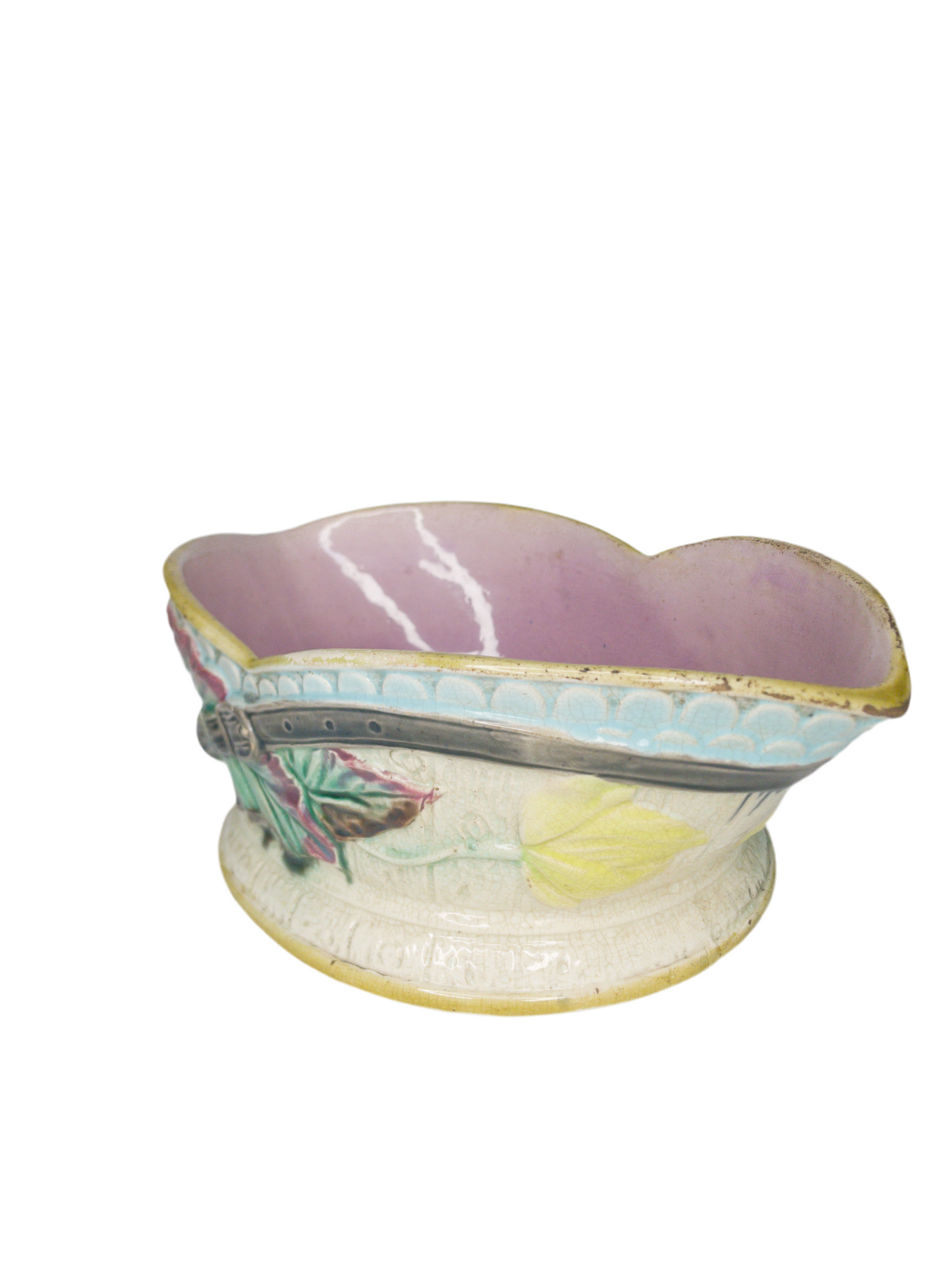 Vintage Wardle Majolica Bowl