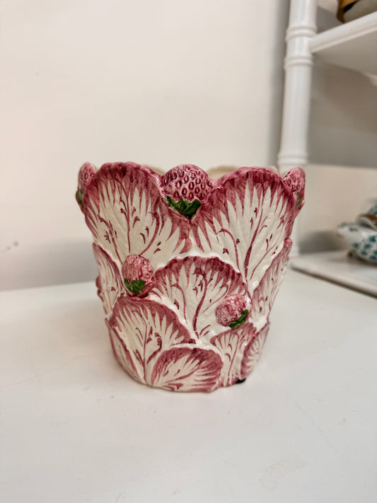 Vintage Neuwirth Strawberry Cachepot