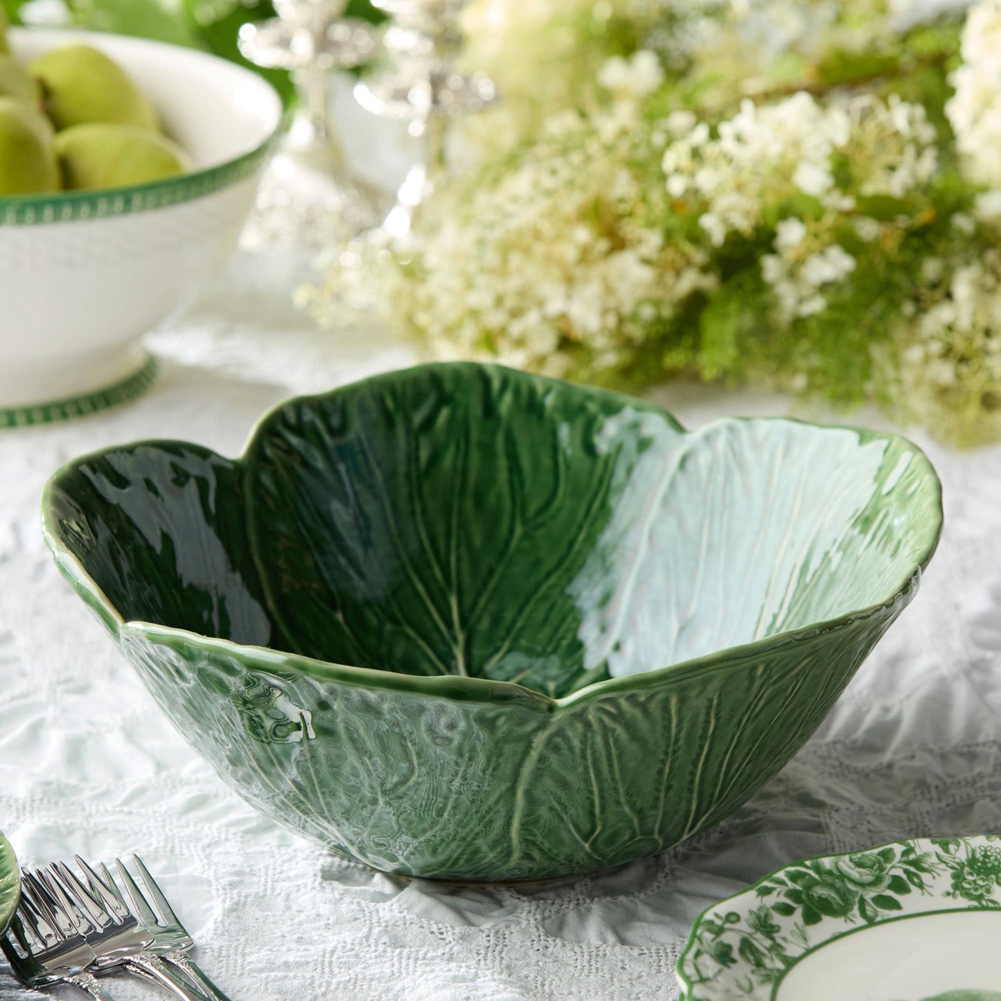 Le Jardin Cabbage Serving Bowl